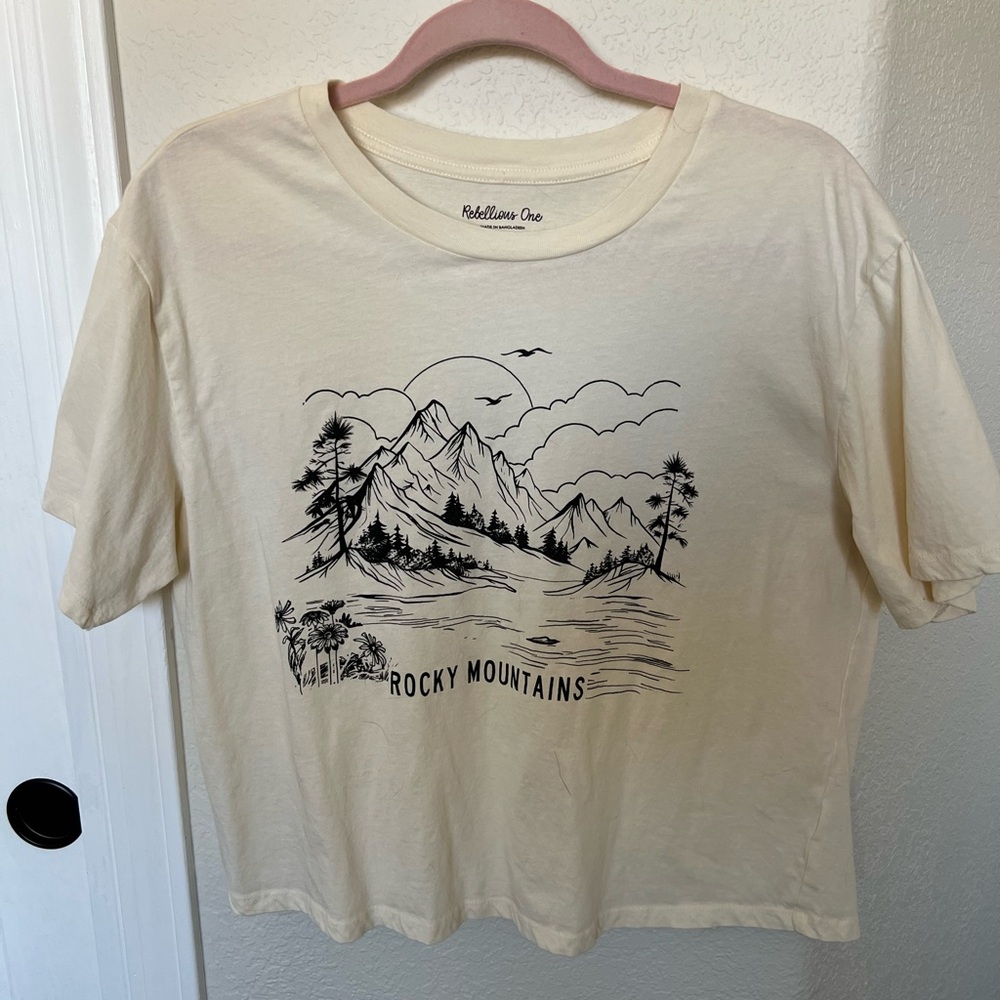 Rebellious One Cream Tee
